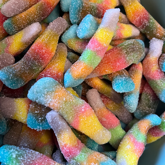 Bouteilles multicolores 100g